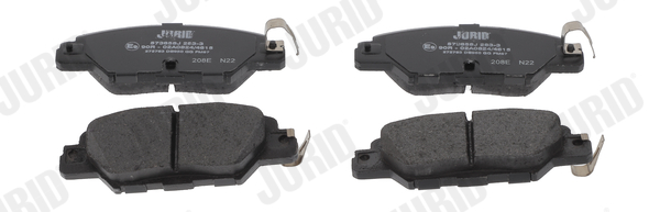 Brake Pad Set, disc brake - 573858J JURID
