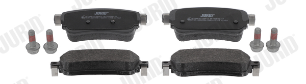 Brake Pad Set, disc brake - 573863J JURID