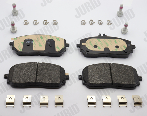 Комплект тормозных колодок, дисковый тормоз - 573882J JURID