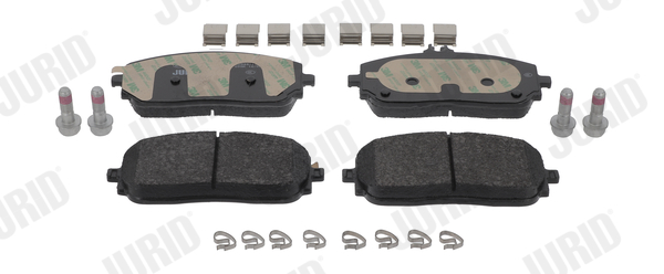 Brake Pad Set, disc brake - 573882J JURID