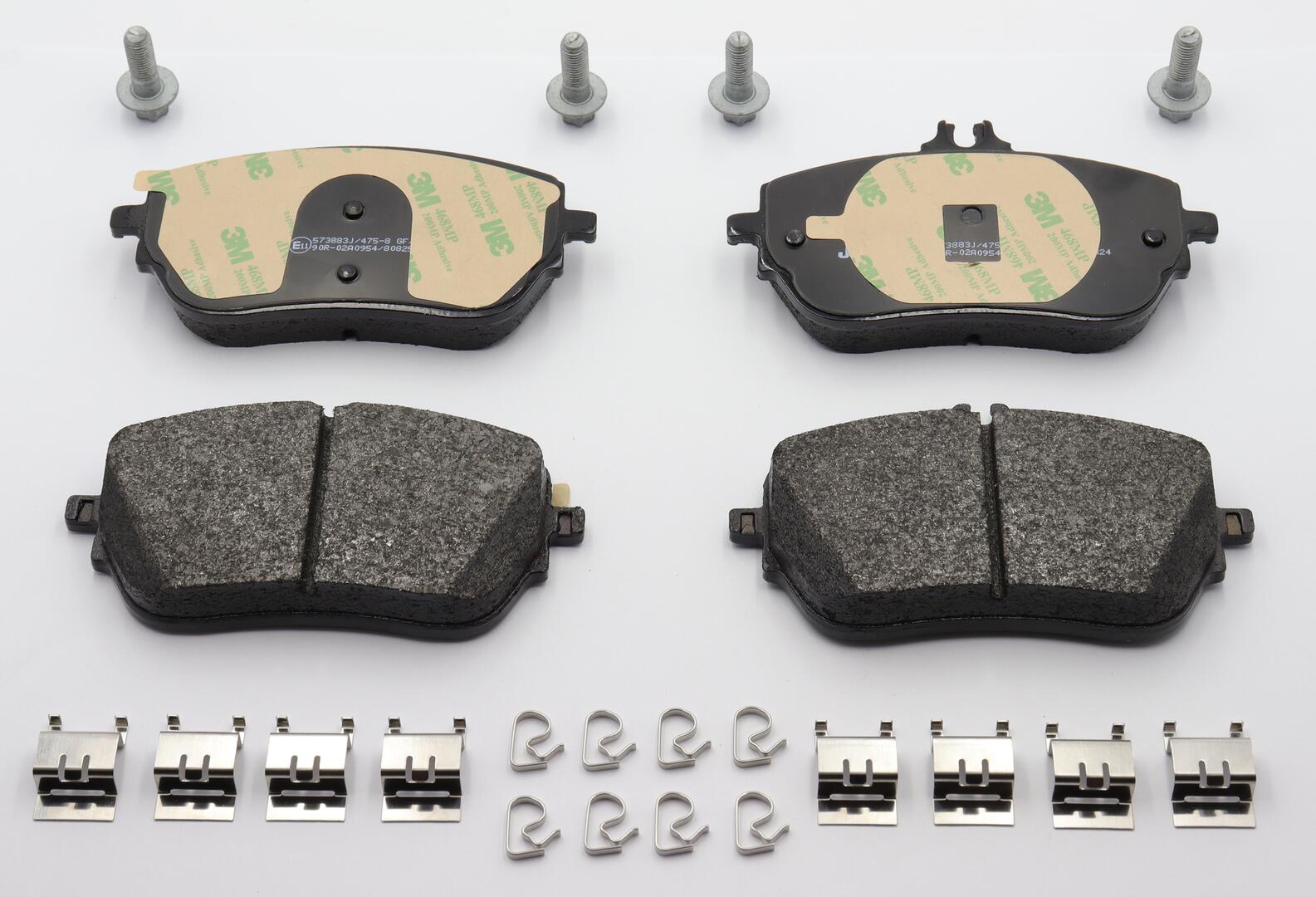 Brake Pad Set, disc brake - 573883J JURID