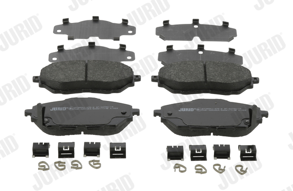 Brake Pad Set, disc brake - 573884J JURID