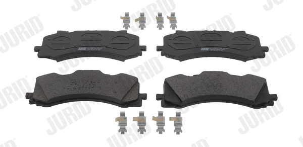 Brake Pad Set, disc brake - 573902J JURID