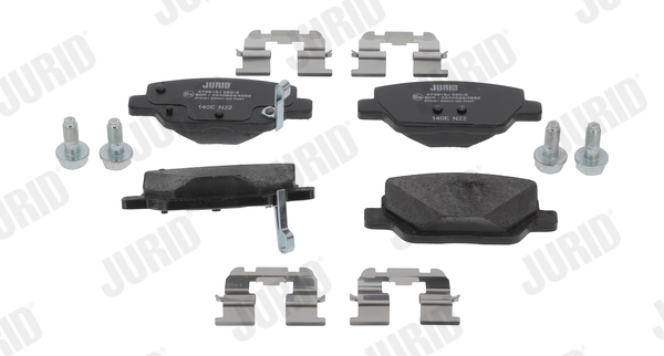 Kit pastiglie freno, Freno a disco - 573918J JURID