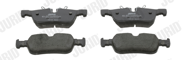 Brake Pad Set, disc brake - 573977J JURID
