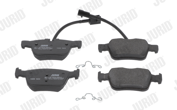 Brake Pad Set, disc brake - 573978J JURID