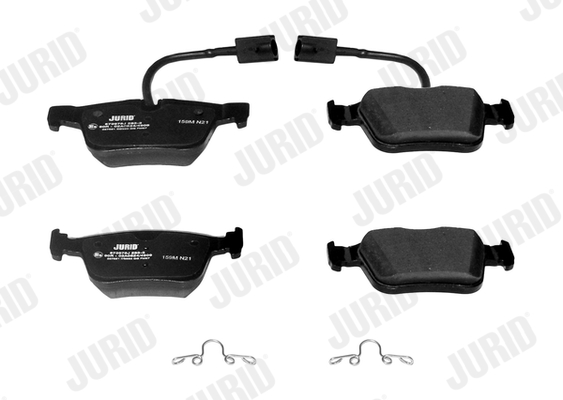 Brake Pad Set, disc brake - 573978J JURID