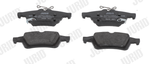 Brake Pad Set, disc brake - 573981J JURID
