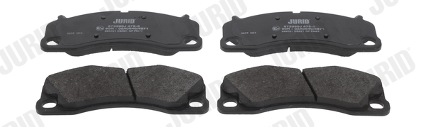 Brake Pad Set, disc brake - 573999J JURID