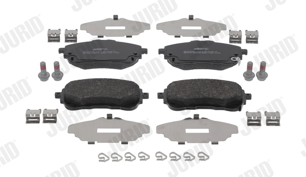 Kit pastiglie freno, Freno a disco - 574042J JURID