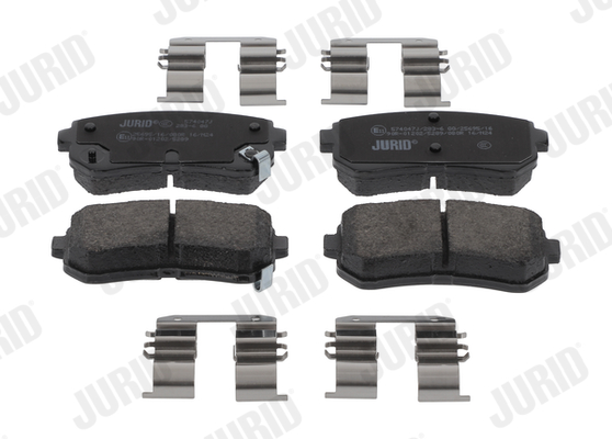 Kit pastiglie freno, Freno a disco - 574047J JURID