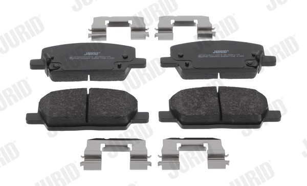 Kit pastiglie freno, Freno a disco - 574050J JURID