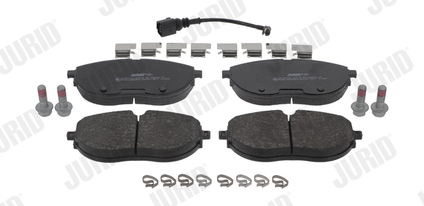 Kit pastiglie freno, Freno a disco - 574078J JURID