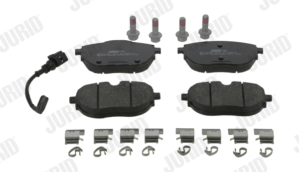 Kit pastiglie freno, Freno a disco - 574085J JURID