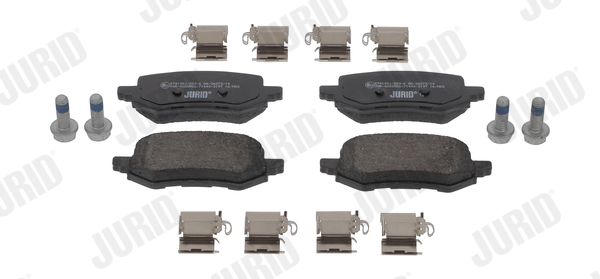 Brake Pad Set, disc brake - 574109J JURID