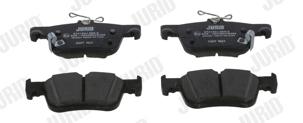 Brake Pad Set, disc brake - 574163J JURID