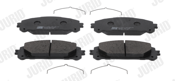 Brake Pad Set, disc brake - 574206J JURID