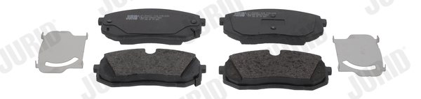 Brake Pad Set, disc brake - 574240J JURID