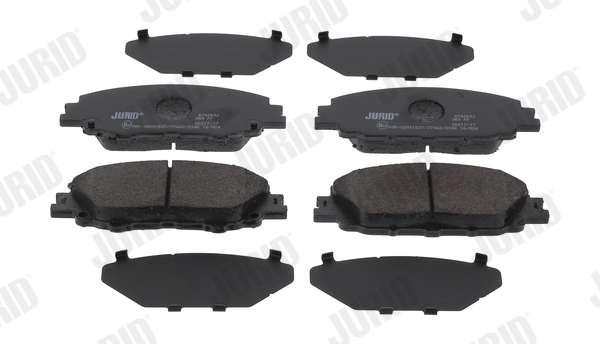 Kit pastiglie freno, Freno a disco - 574250J JURID