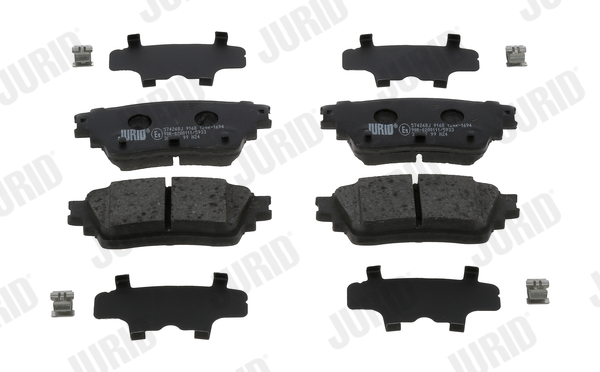 Brake Pad Set, disc brake - 574268J JURID