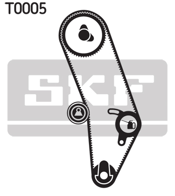 Timing Belt Set - VKMA 01000 SKF