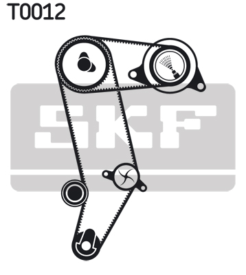 Timing Belt Set - VKMA 01040 SKF