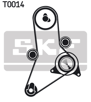 Timing Belt Set - VKMA 02382 SKF
