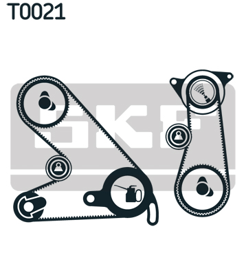 Timing Belt Set - VKMA 03050 SKF