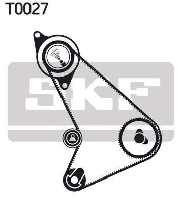Timing Belt Set - VKMA 04301 SKF