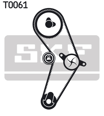 Timing Belt Set - VKMA 06000 SKF