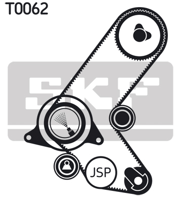 Timing Belt Set - VKMA 05208 SKF