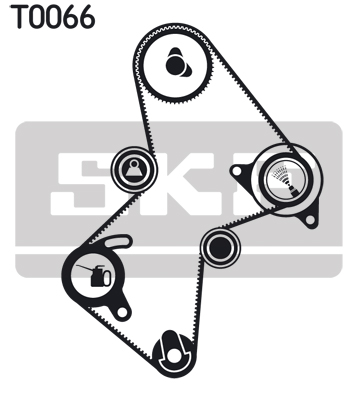 Комплект ремня ГРМ - VKMA 06111 SKF