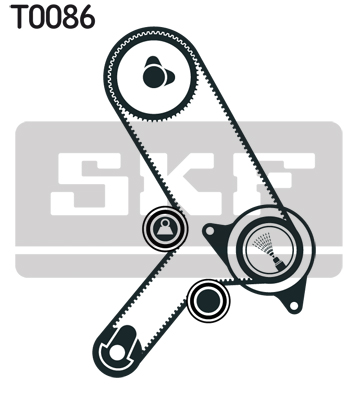 Timing Belt Set - VKMA 02169 SKF