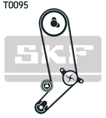 Timing Belt Set - VKMA 01253 SKF