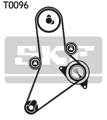 Timing Belt Set - VKMA 02983 SKF