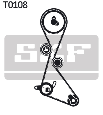 Комплект ремня ГРМ - VKMA 06103 SKF