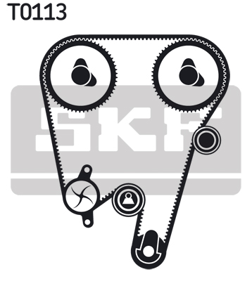 Timing Belt Set - VKMA 06603 SKF