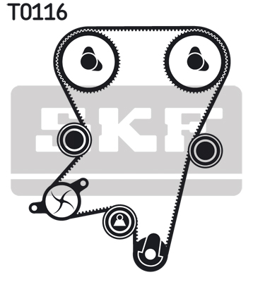 Timing Belt Set - VKMA 05222 SKF