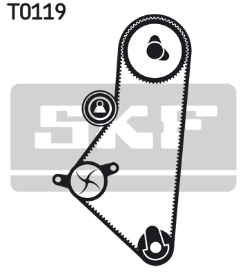 Timing Belt Set - VKMA 03202 SKF