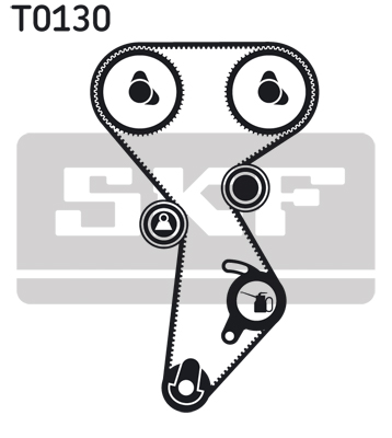 Timing Belt Set - VKMA 02242 SKF