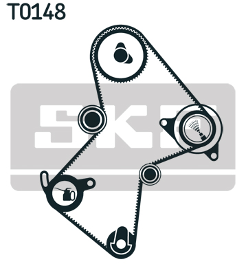 Комплект ремня ГРМ - VKMA 06115 SKF