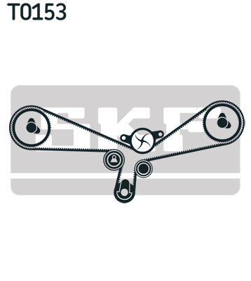 Water Pump & Timing Belt Set - VKMC 01903-1 SKF