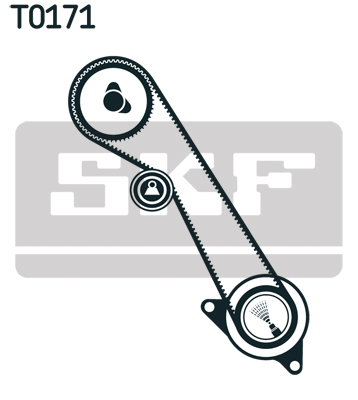 Timing Belt Set - VKMA 04108 SKF