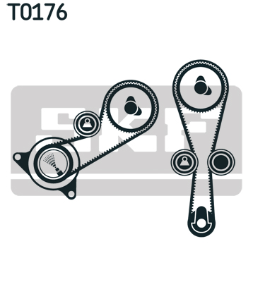 Timing Belt Set - VKMA 07304 SKF