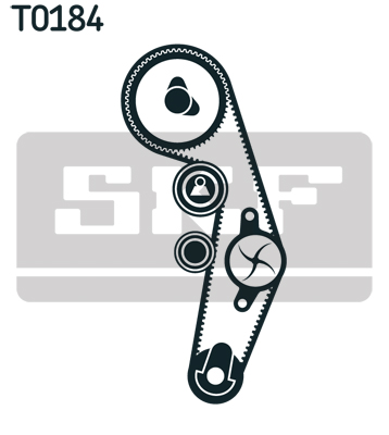 Timing Belt Set - VKMA 01250 SKF