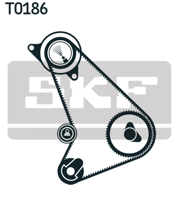 Timing Belt Set - VKMA 04305 SKF