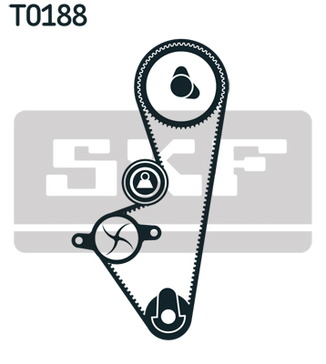 Timing Belt Set - VKMA 03253 SKF