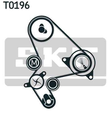 Timing Belt Set - VKMA 03248 SKF