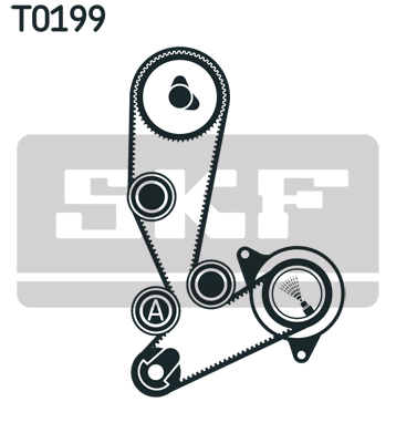 Timing Belt Set - VKMA 02390 SKF