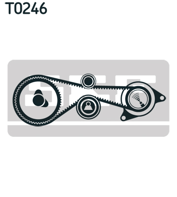 Timing Belt Set - VKMA 01332 SKF